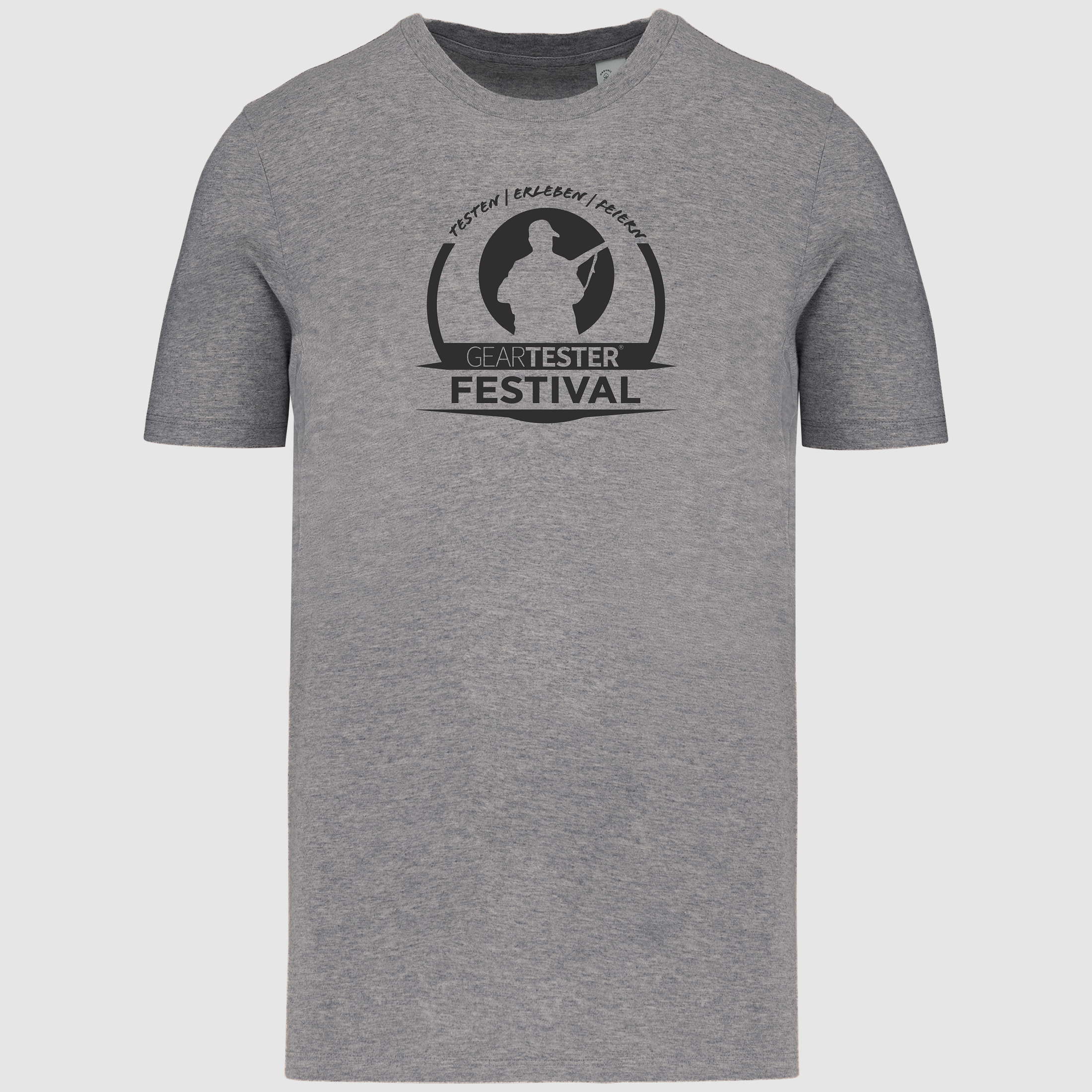 Geartester Festival Bio T-Shirt, großes Logo