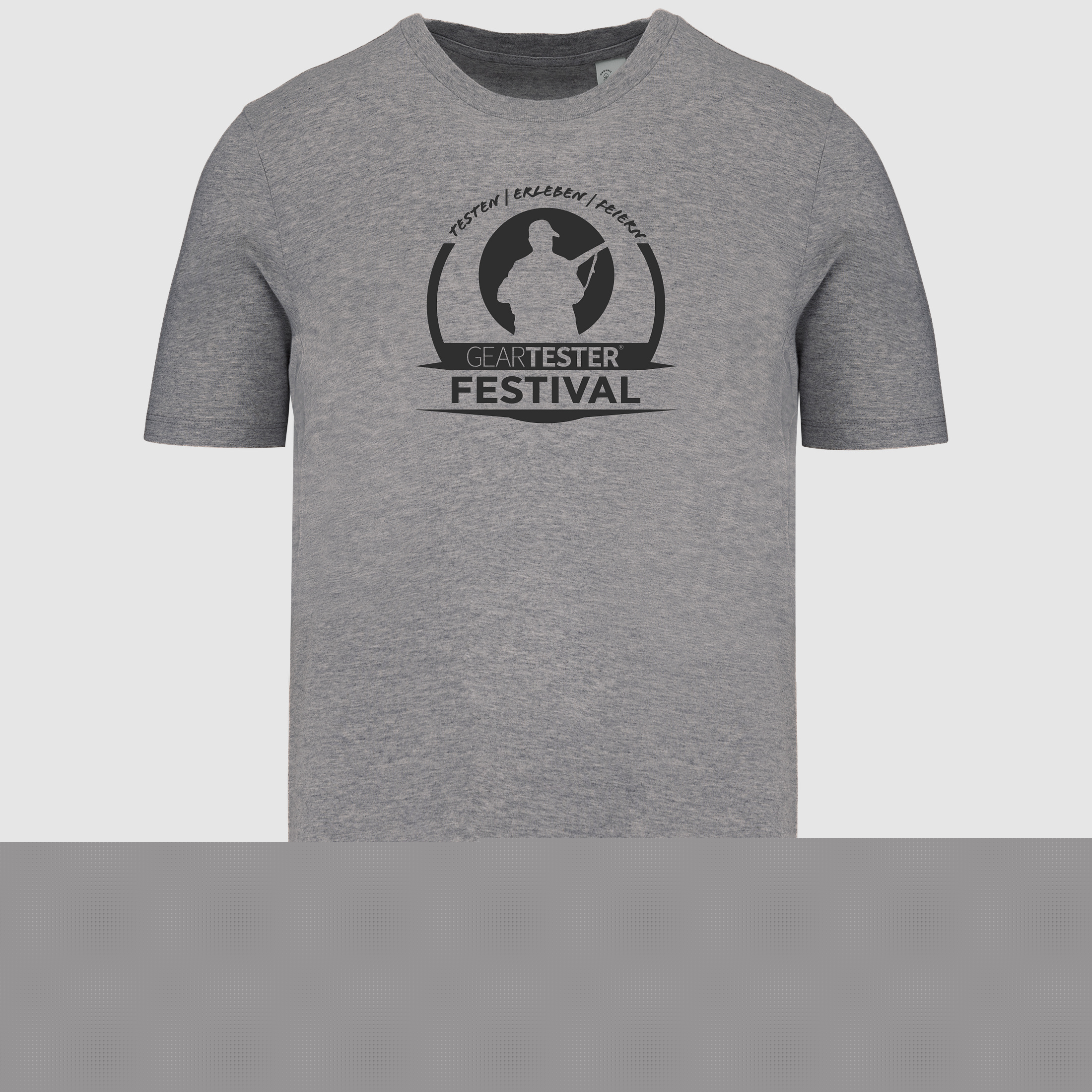 Geartester Festival Bio T-Shirt, großes Logo