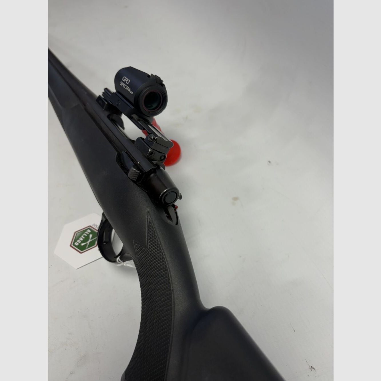 Mercury m.Synthetikschaft,EAW SM+Rotpunktvisier GPO Spectra