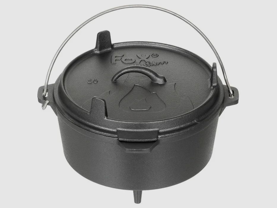 Feuertopf, "Dutch Oven", Gusseisen, ca. 3,8 l