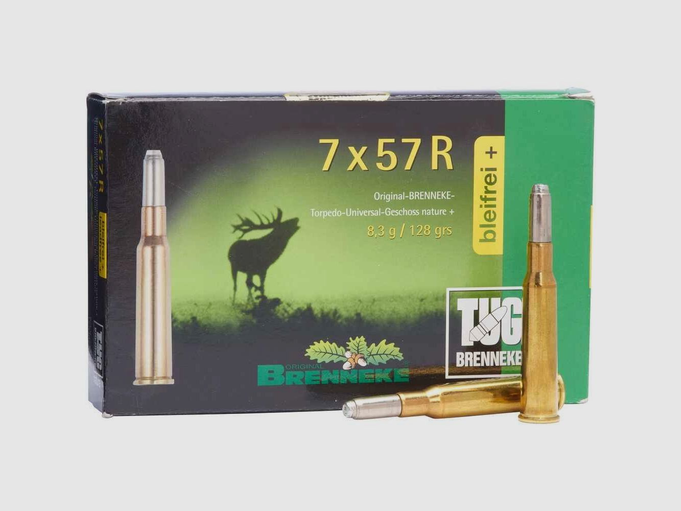 7x57R TUG nature+ 8,3g/128grs. Brenneke