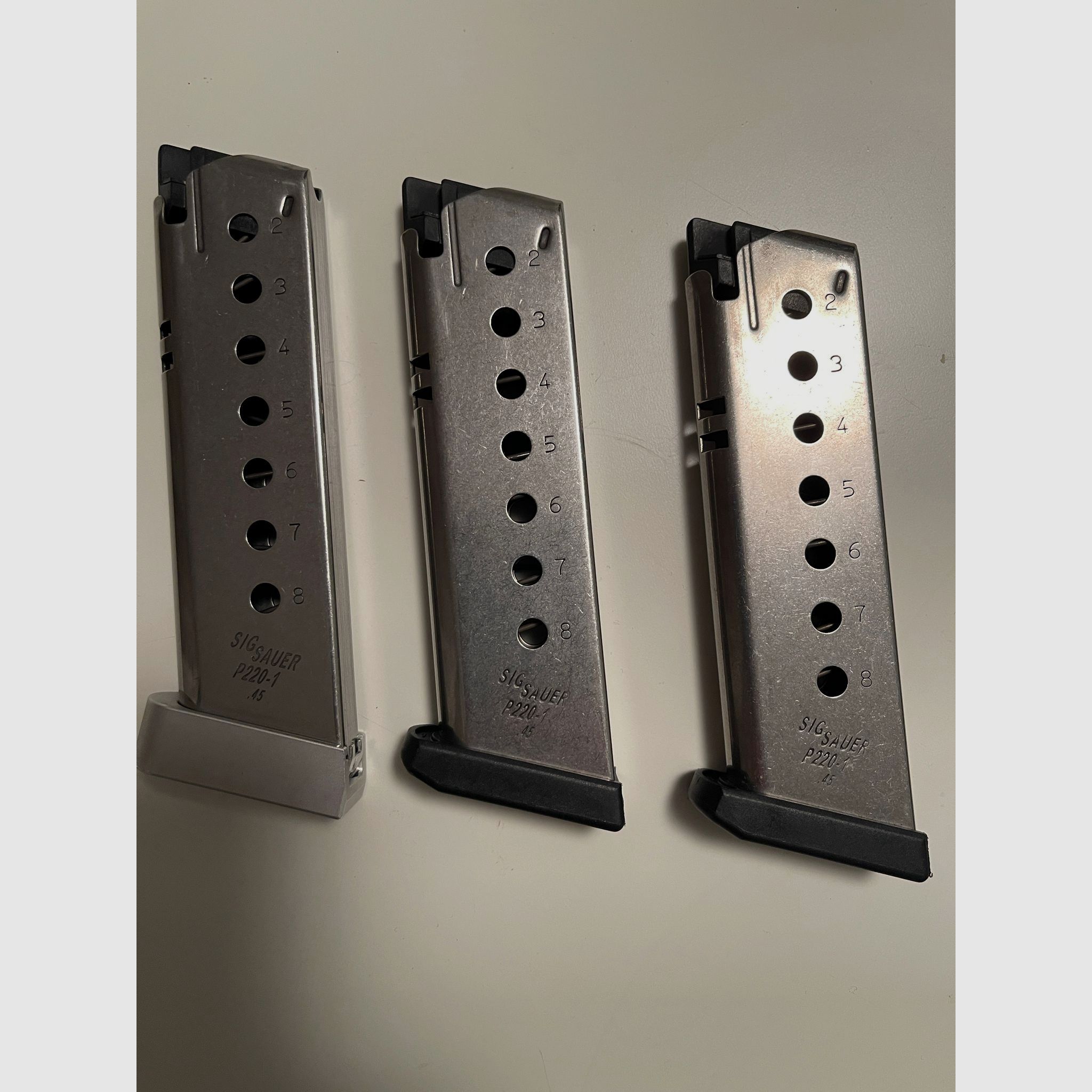 Sig Sauer P220 X-Six 45 ACP e sistema di cambio 9X19