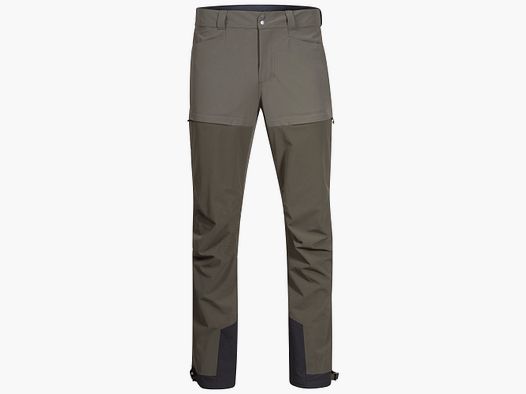 Bergans Bekkely Hybrid Spodnie Męskie Ciemnozielony Błoto / Zielone Błoto L