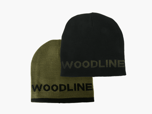 Cappello Woodline, reversibile, verde/nero