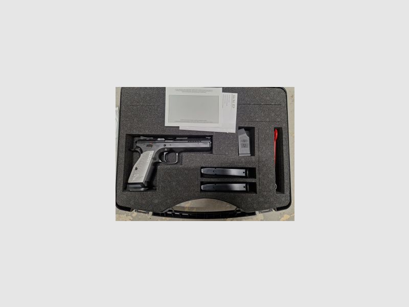CZ TS 2 Silver 9mm Luger