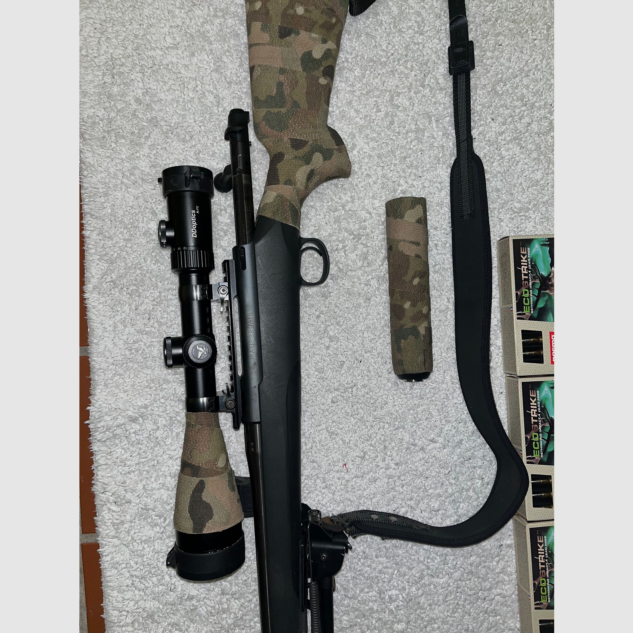 Mauser M18 - Cal. .30-06 Spring. - DD Optics N-FX 2,5-15x56 - Blaser Schalldämpfer Modell Moderator