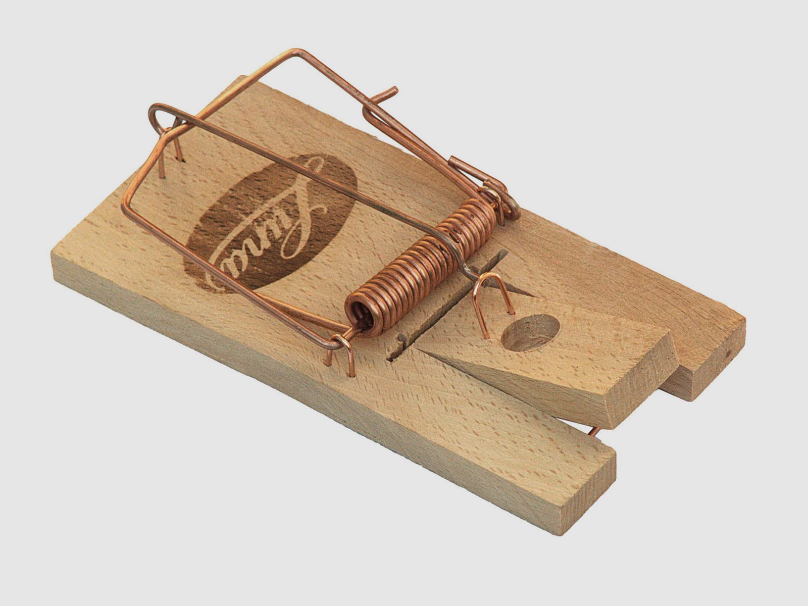 Rat traps made of beech wood