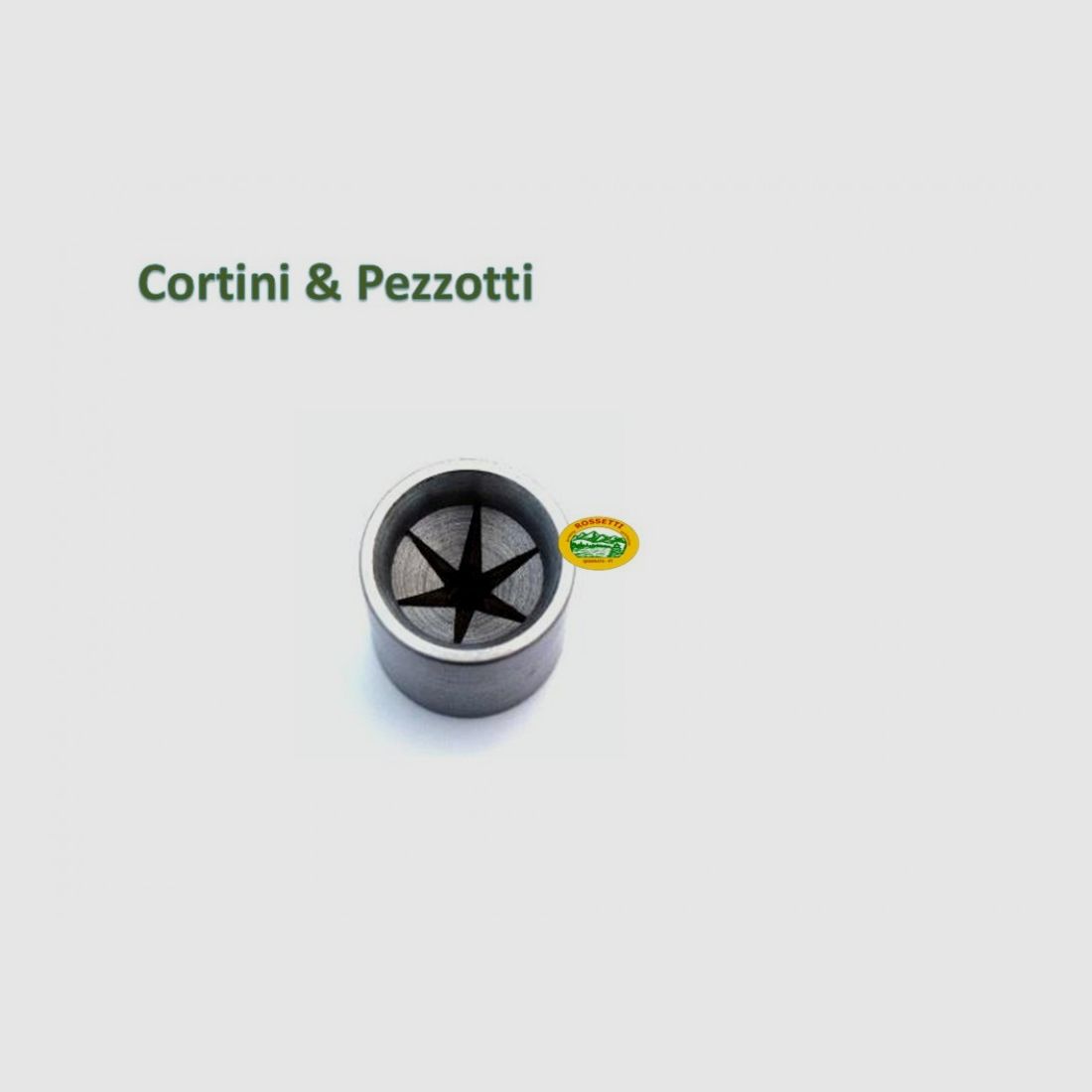CORTINI & PEZZOTTI Sterngravurspule aus Stahl 6 Pliche Kal.20