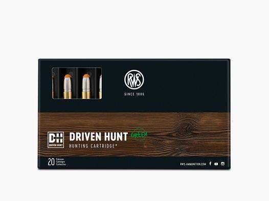 RWS 8×68 S Driven Hunt 10.4g/160grs.