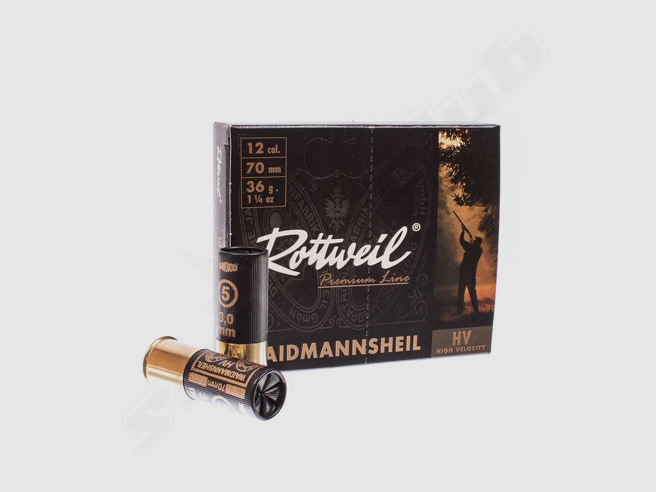 Rottweil Waidmannsheil HV Plastik 12/70 3,0 mm