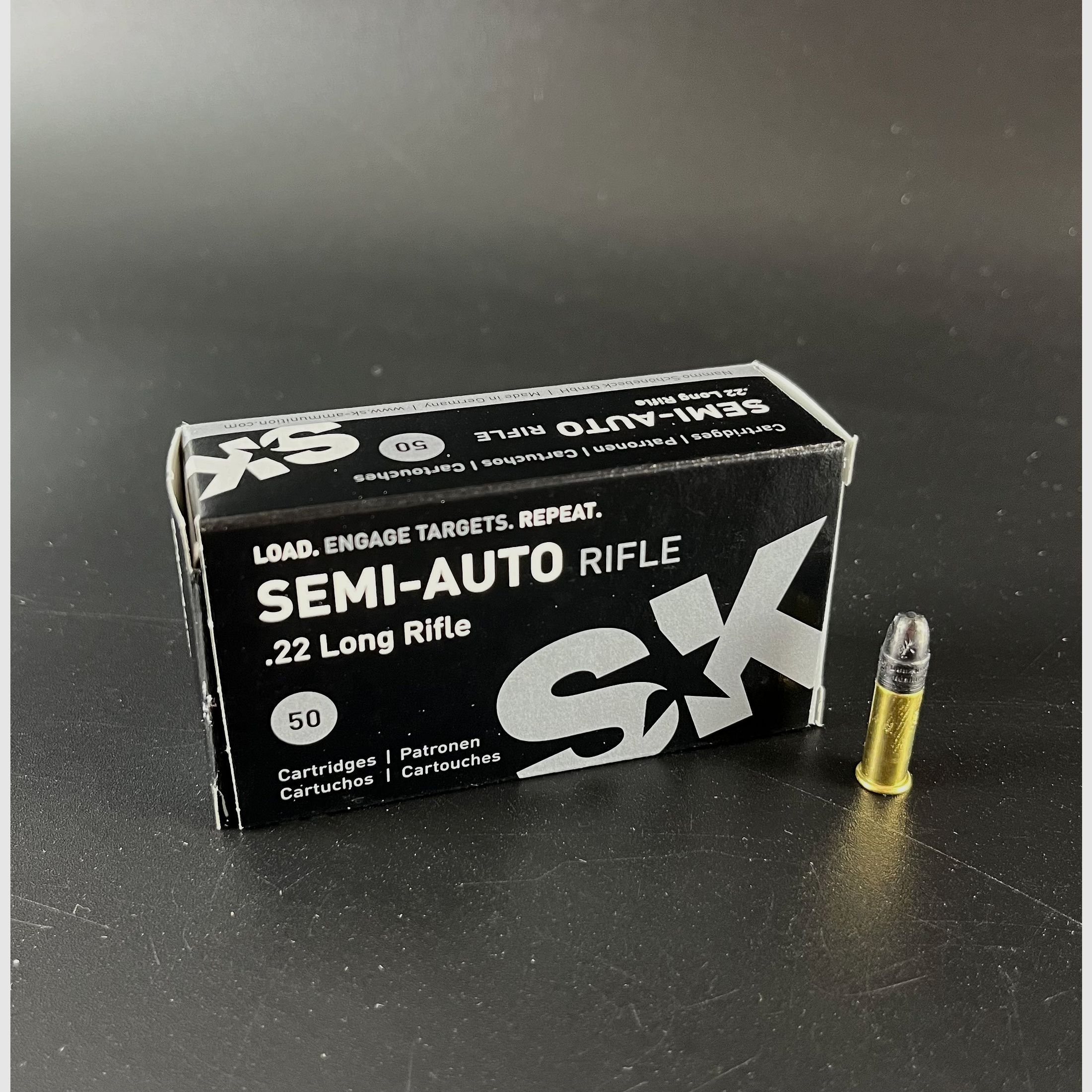 SK Semi Auto .22 Long Rifle 2,59g 40gr 50 Stk.