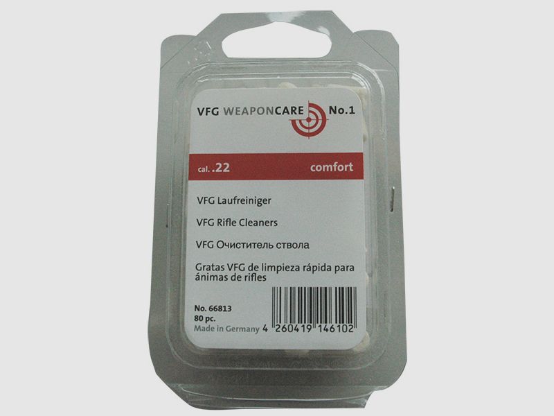 VFG Cleaner Comfort .22 80 pezzi