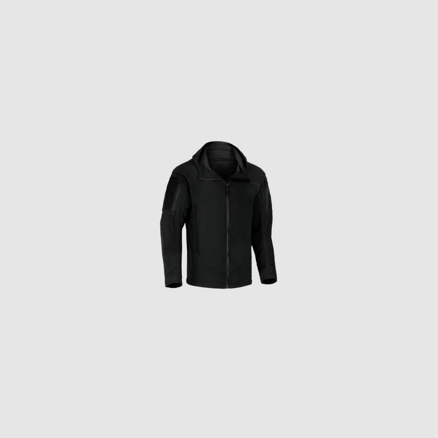 CLAWGEAR Lynx fleecehoodie zwart, afbeelding 1 van 6
