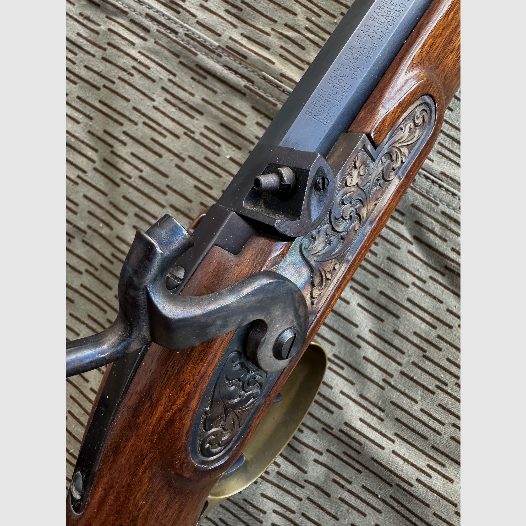Percussion rifle Kentucky Cal 45 muzzleloader Investarms Italy