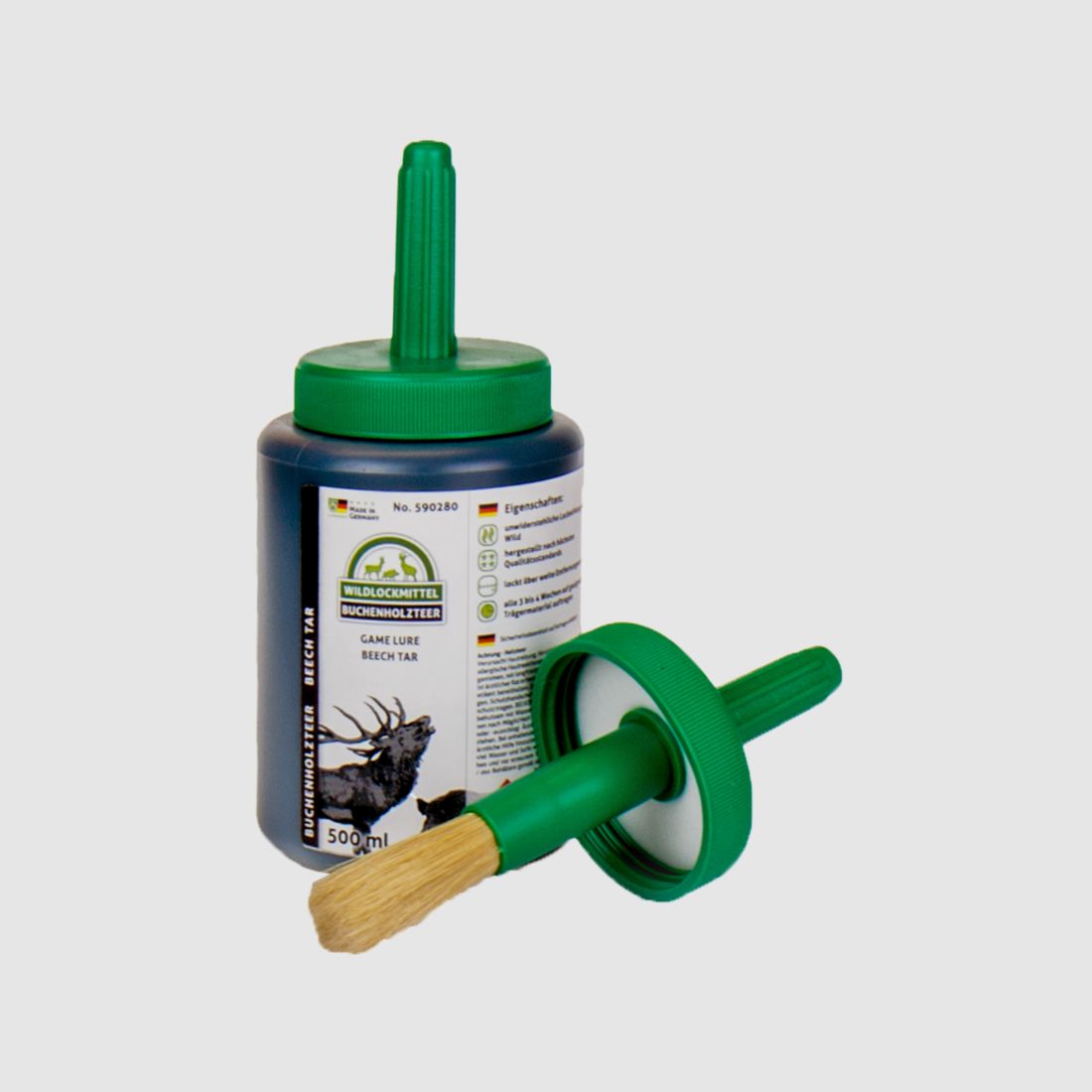 Buchenholzteer 500 ml mit Pinsel