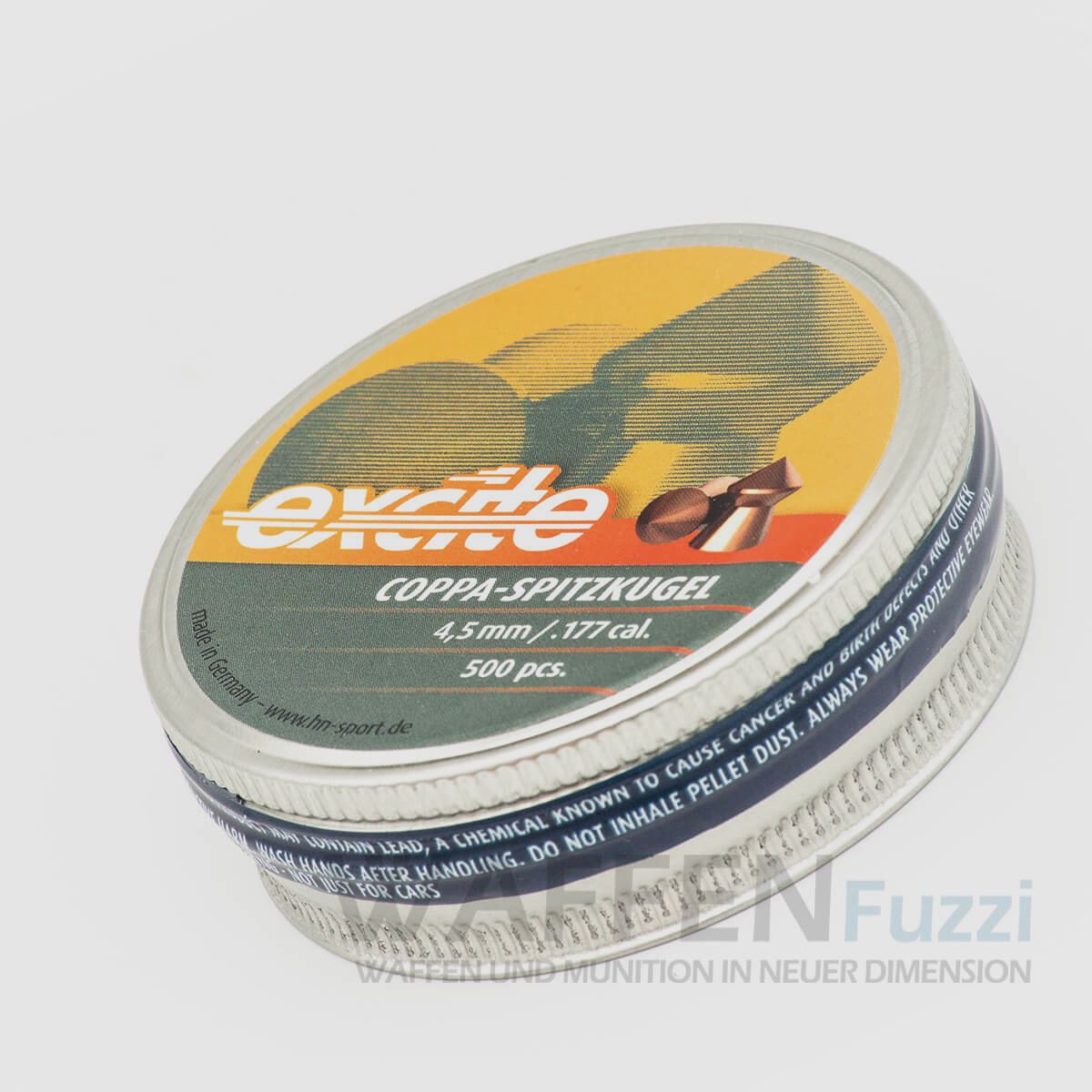 H&N Excite Coppa 500 Stk. Spitse kop Diabolo 4,5mm