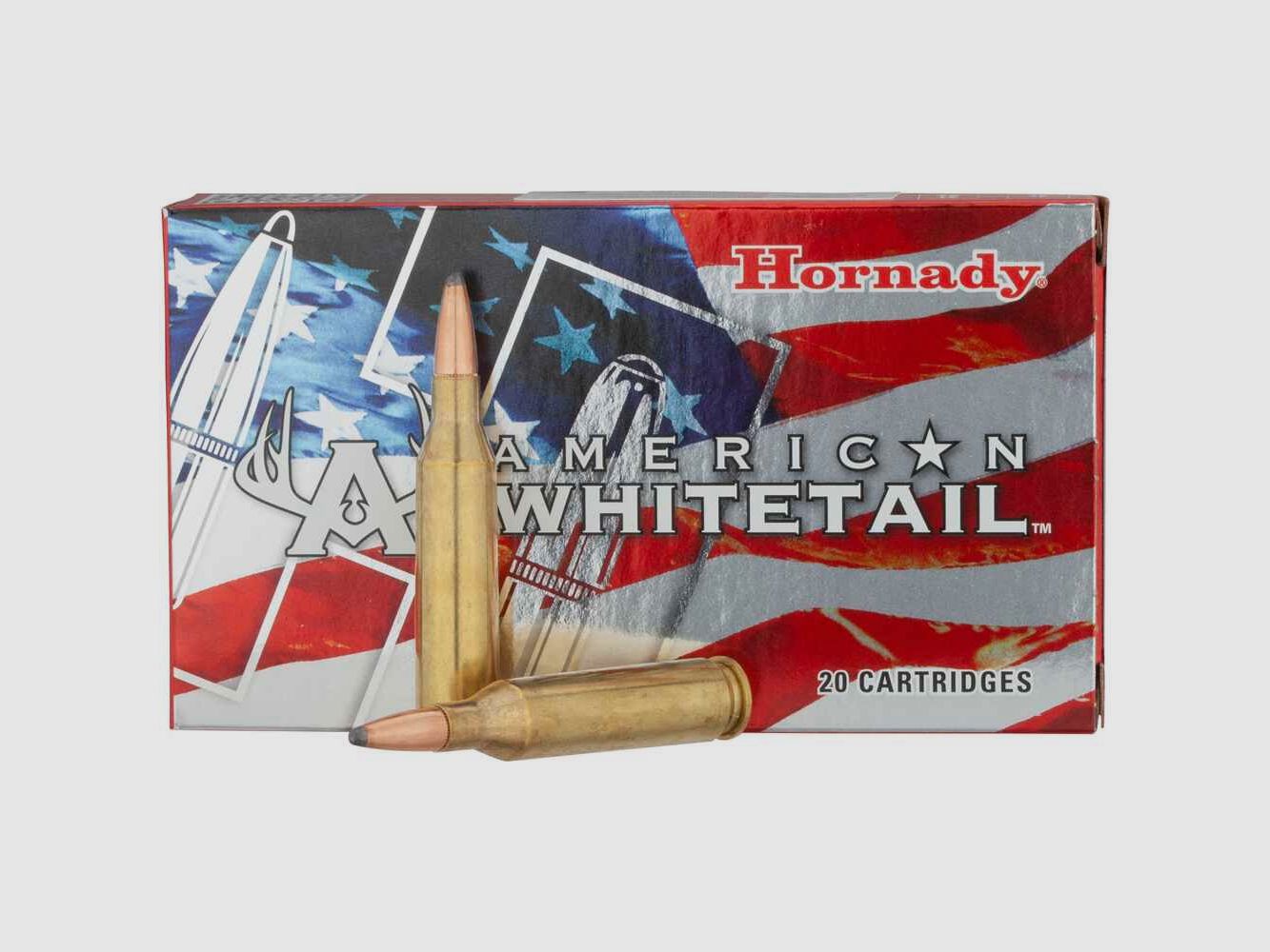 .308 Win. American Whitetail, Interlock SP 9,7g/150 grs. Honrady