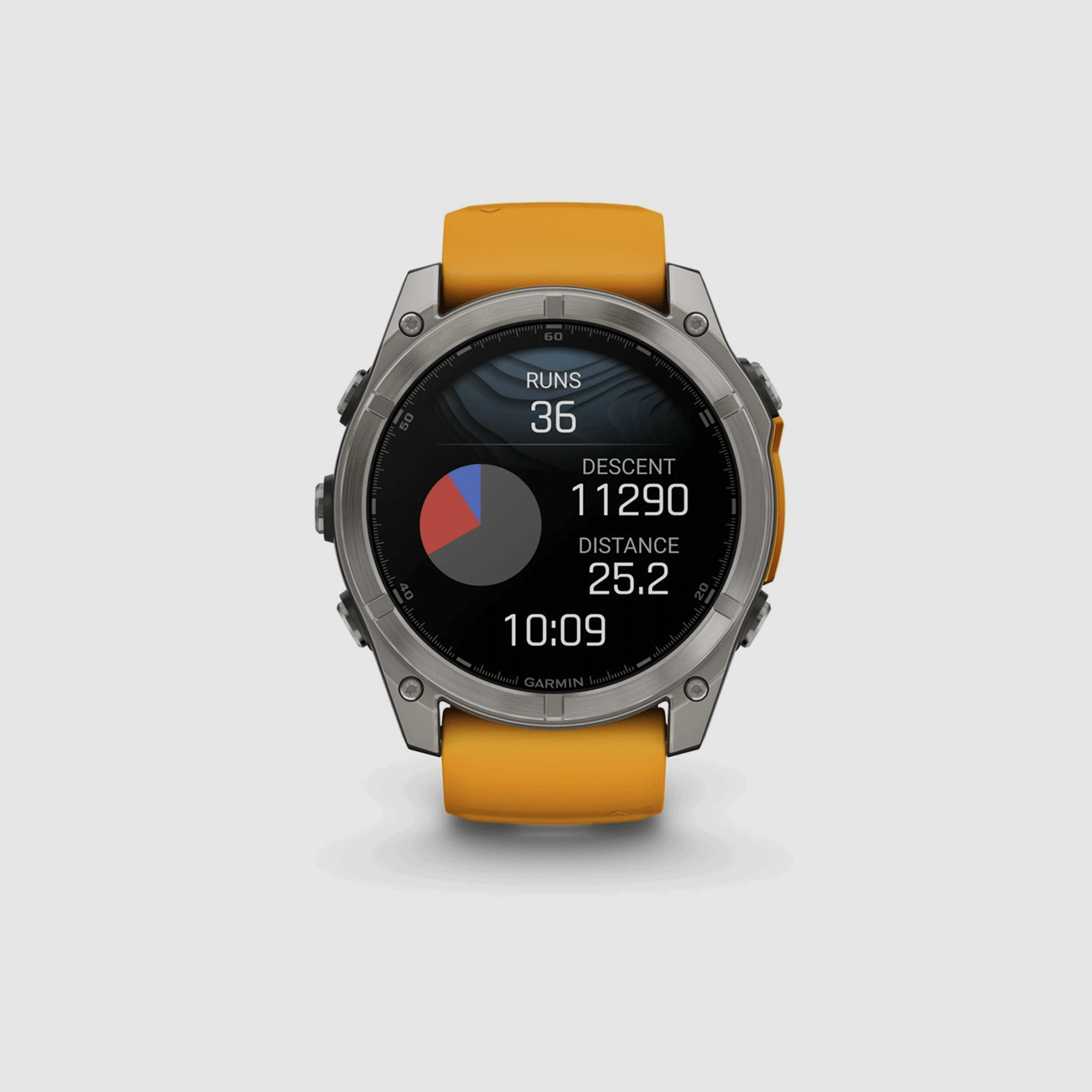 UHR – GARMIN – FĒNIX® 8 | 51MM | AMOLED | SAPPHIRE | Titan & Spark Orange, Bild 9 von 13