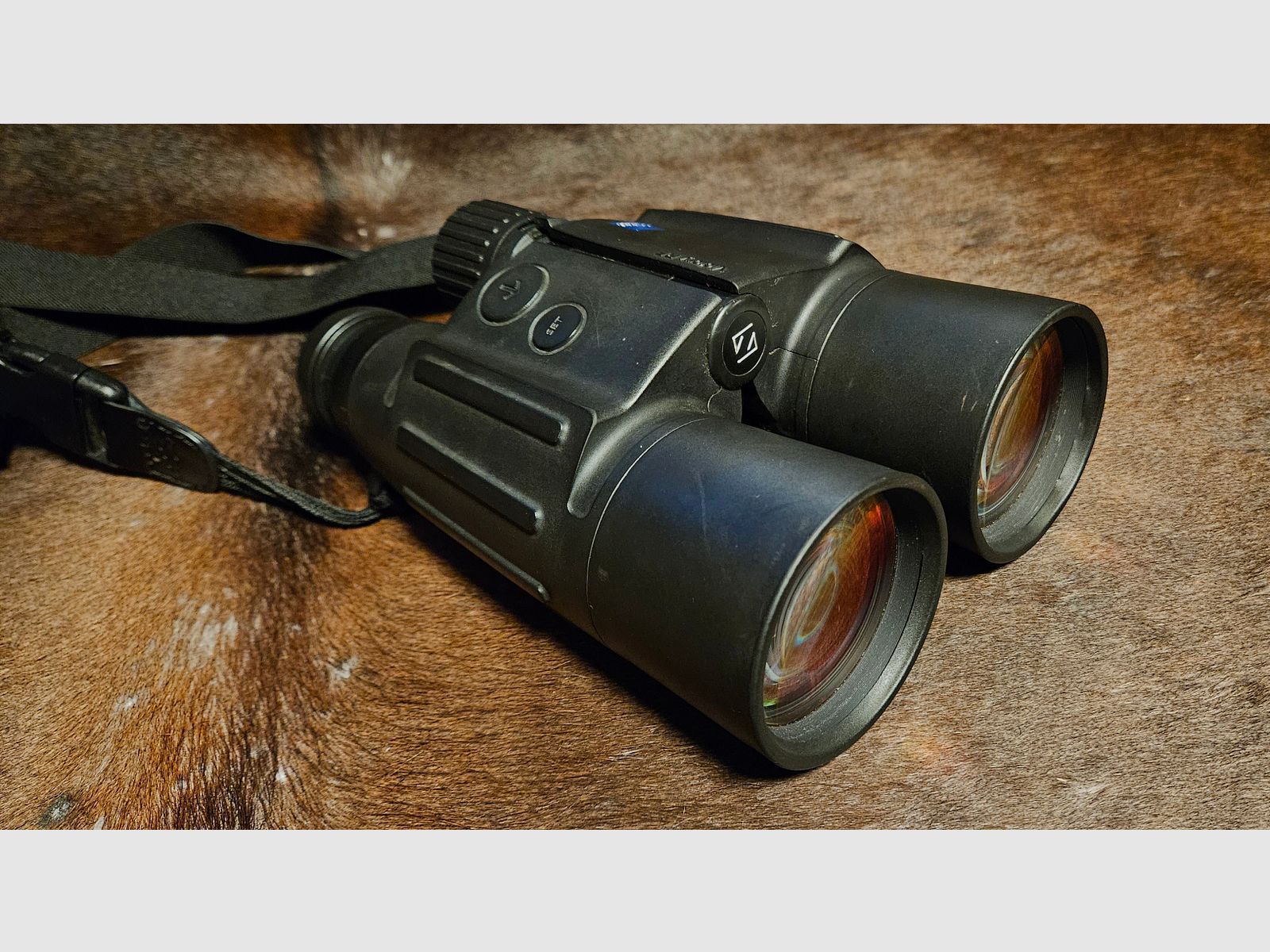 ZEISS Victory 10x56 T RF - Fernglas mit Entfernungsmesser - mit umfangreichem Zubehör