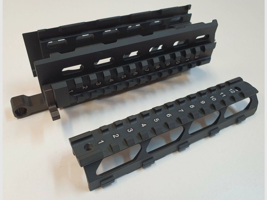 WFN Schweiz Schweizer WFN Quad Rail Vorderschaft Handguard für SIG 552 / 553 / SG 553 . Made in Switzerland