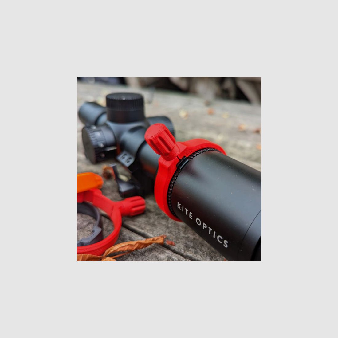 Voor Kite K4: Snelle verstelhendel voor vergroting instelling