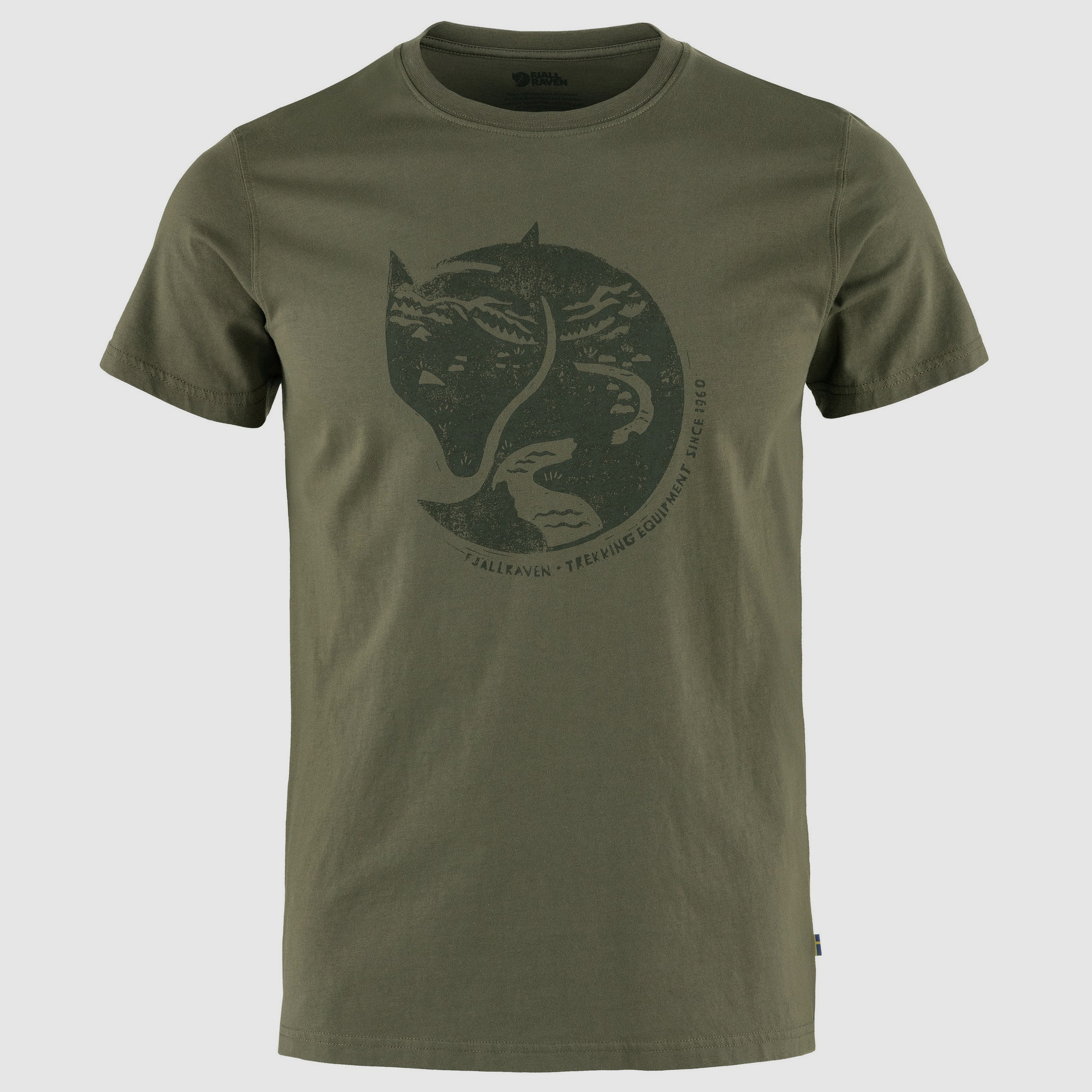 Fjällräven T-Shirt da Uomo Arctic Fox
