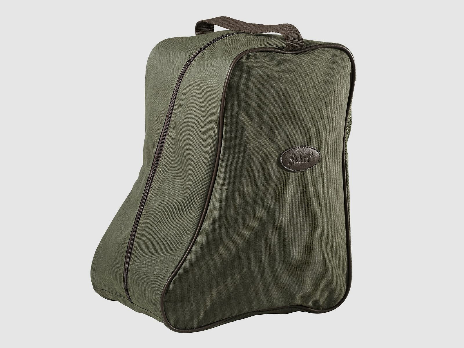 Seeland Stiefeltasche Design Line Green / Brown
