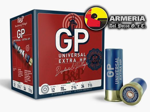 B&P GP UNIVERSAL EXTRA HP CAL. 12 GR 34