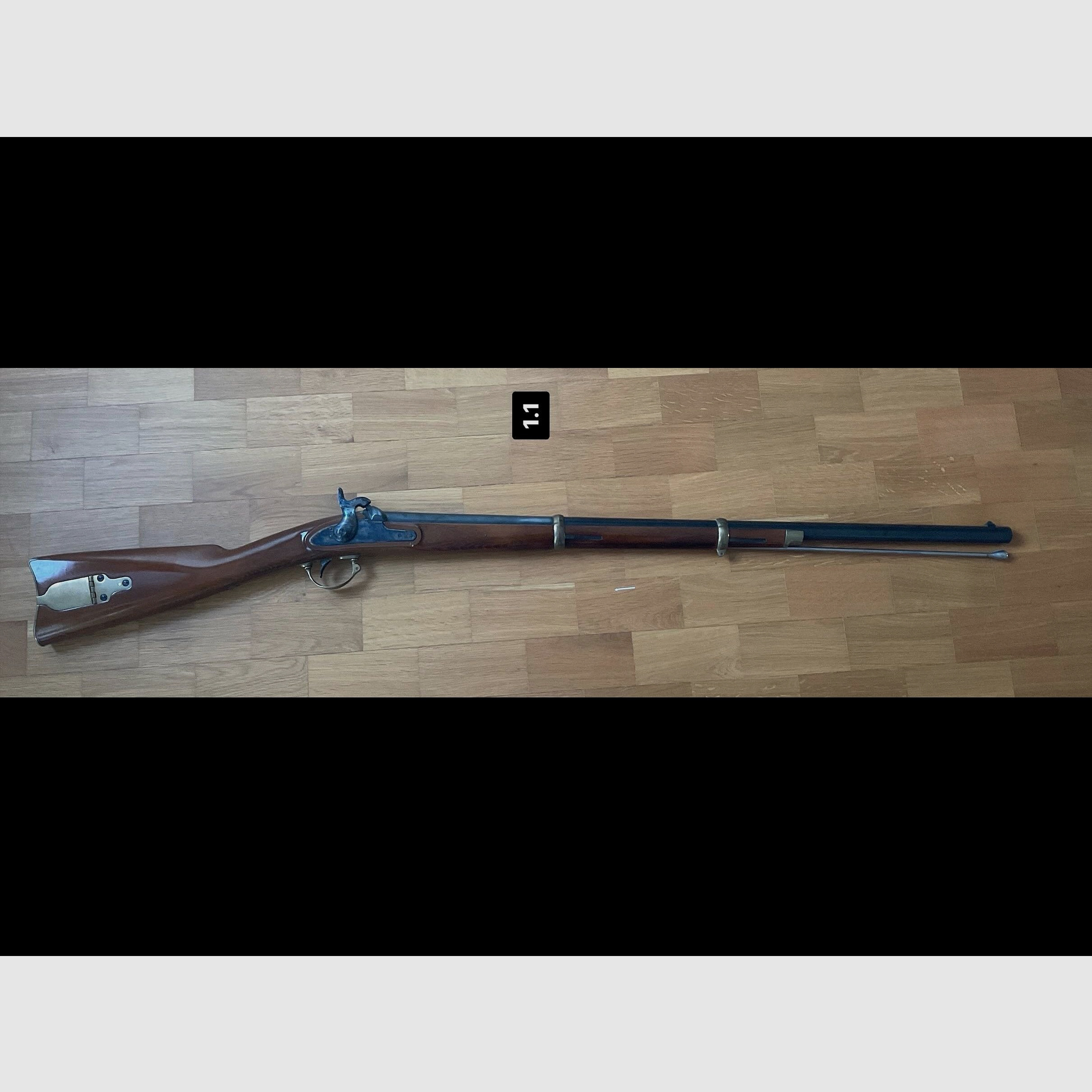 Schwarzpulver Vorderladergewehr Antonio Zoll