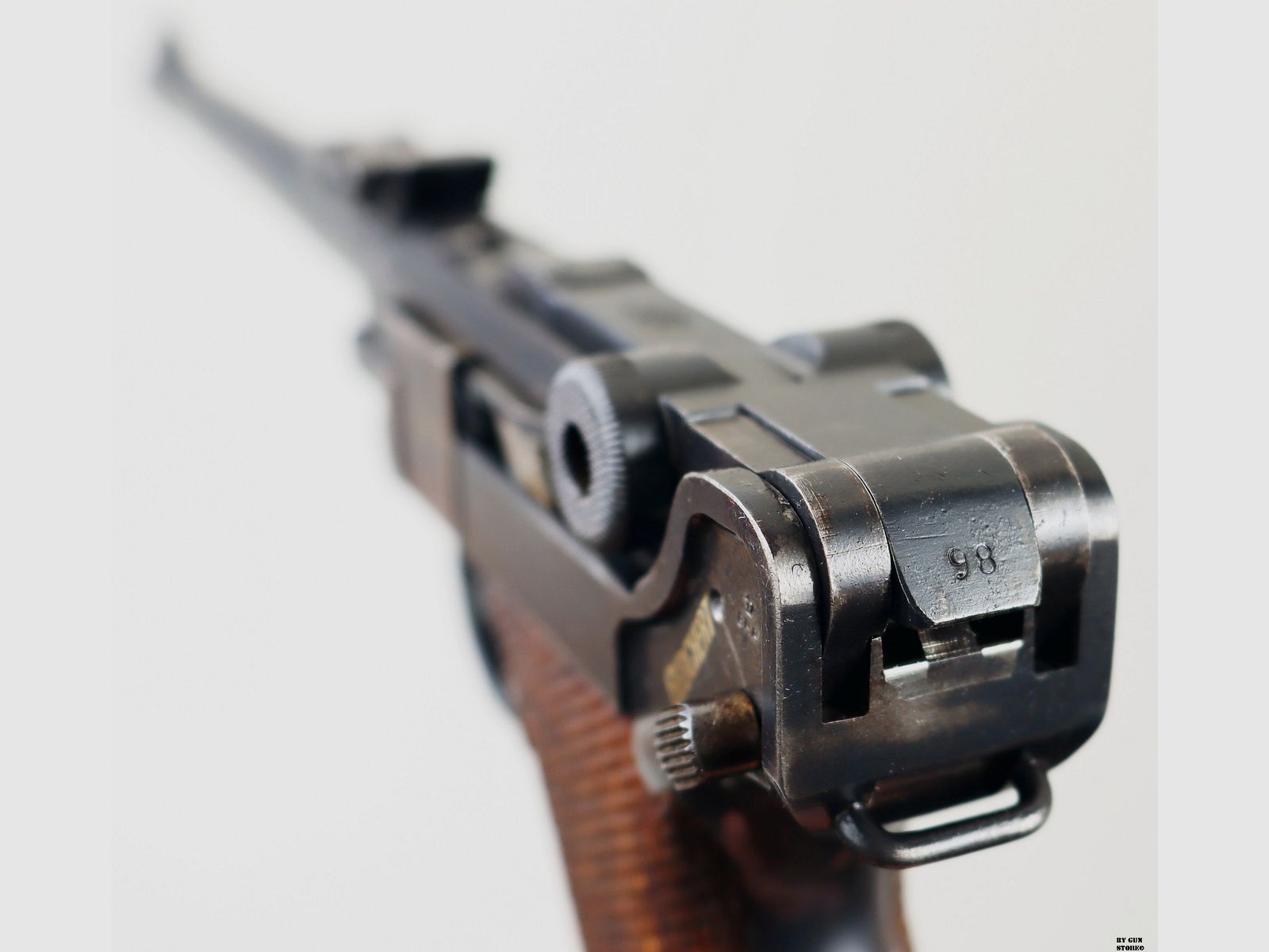 Pistole DWM mod. LP08 Kal. 9×19 para Seriennr. 3698, Bild 9 von 21