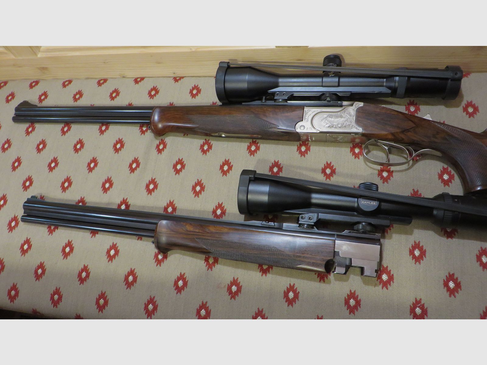 Krieghoff mountain rifle with combination gun - interchangeable barrel