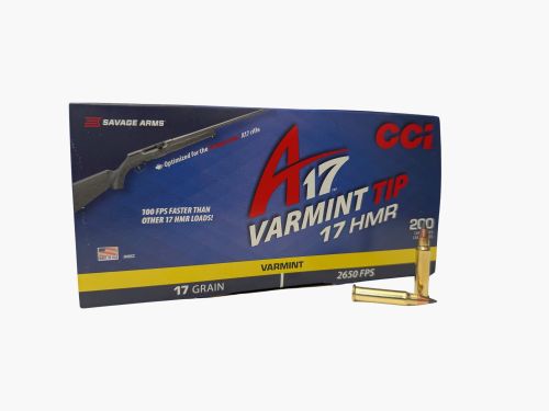 CCI .17HMR A17 Punta Varmint 17gr