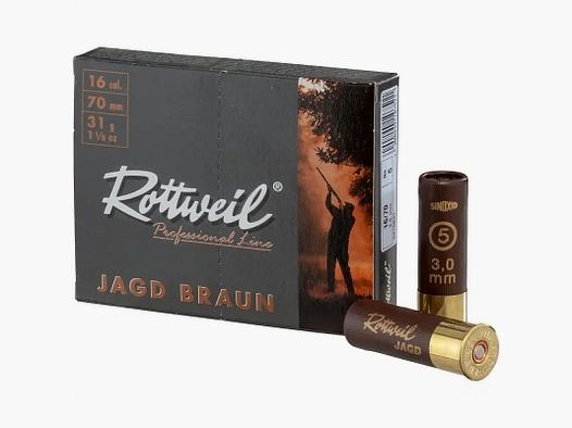 Rottweil Jagd Plastik 16/70 3,0 mm