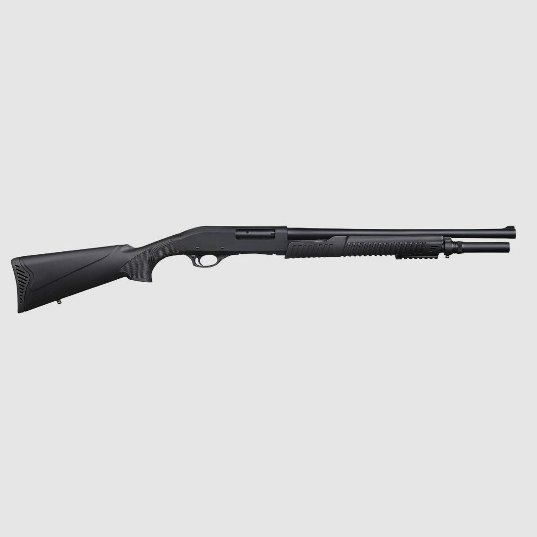 Pallas Hamburg: P-Tac "Home Defence" front stock repeating shotgun | Cal. 12/76