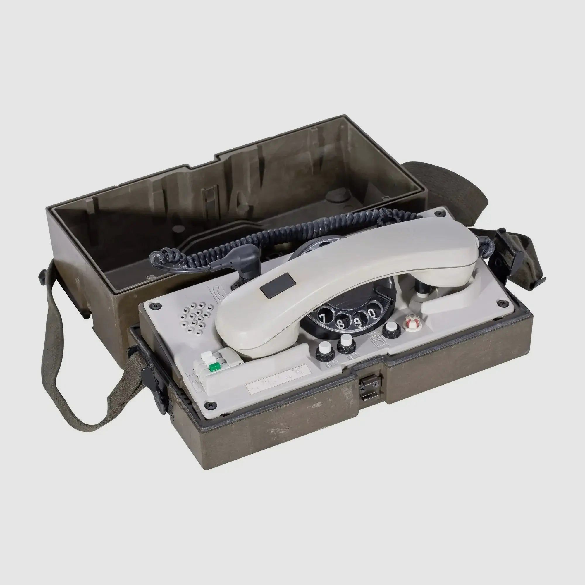 Bundeswehr Original Bundeswehr Original BW Feldtelefon Krone WF im Koffer gebraucht