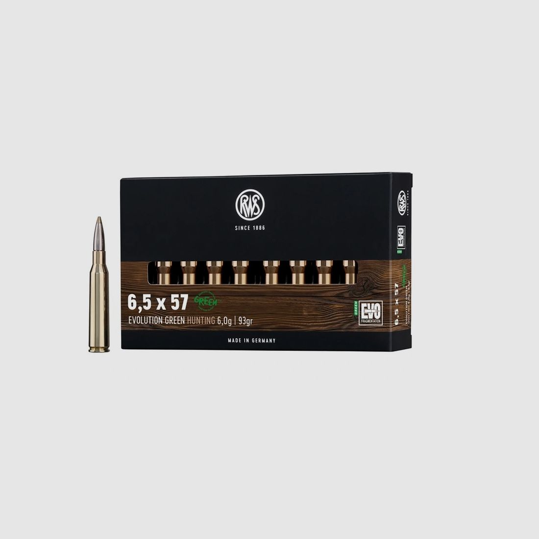 6,5x57R EvoGreen - 6,0g/93gr (a20)