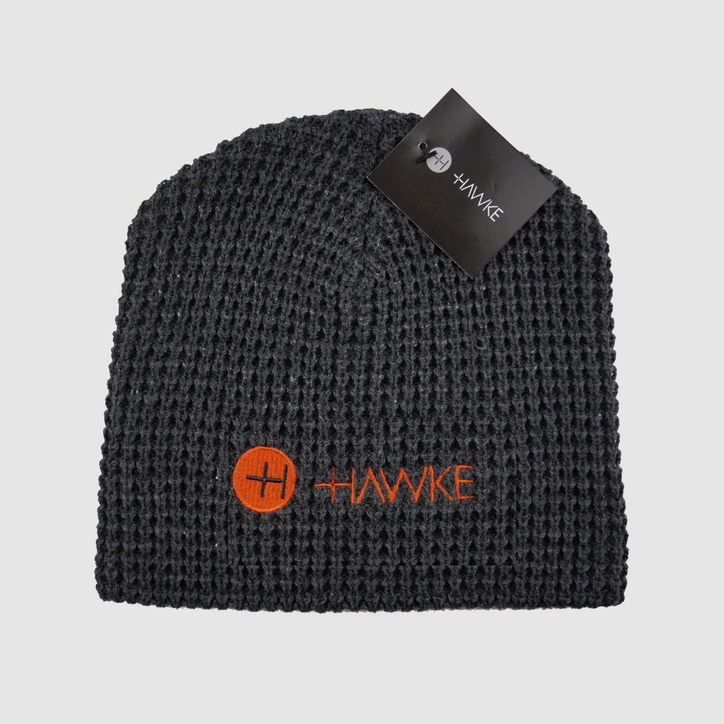 Hawke 99341 grey waffle fleece Beanie Mütze Wintermütze