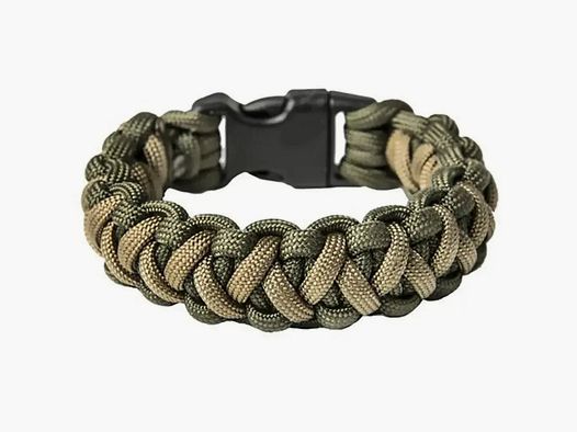 EDCX EDCX Fallschirmleinen-Armband Solomon - Grün / M