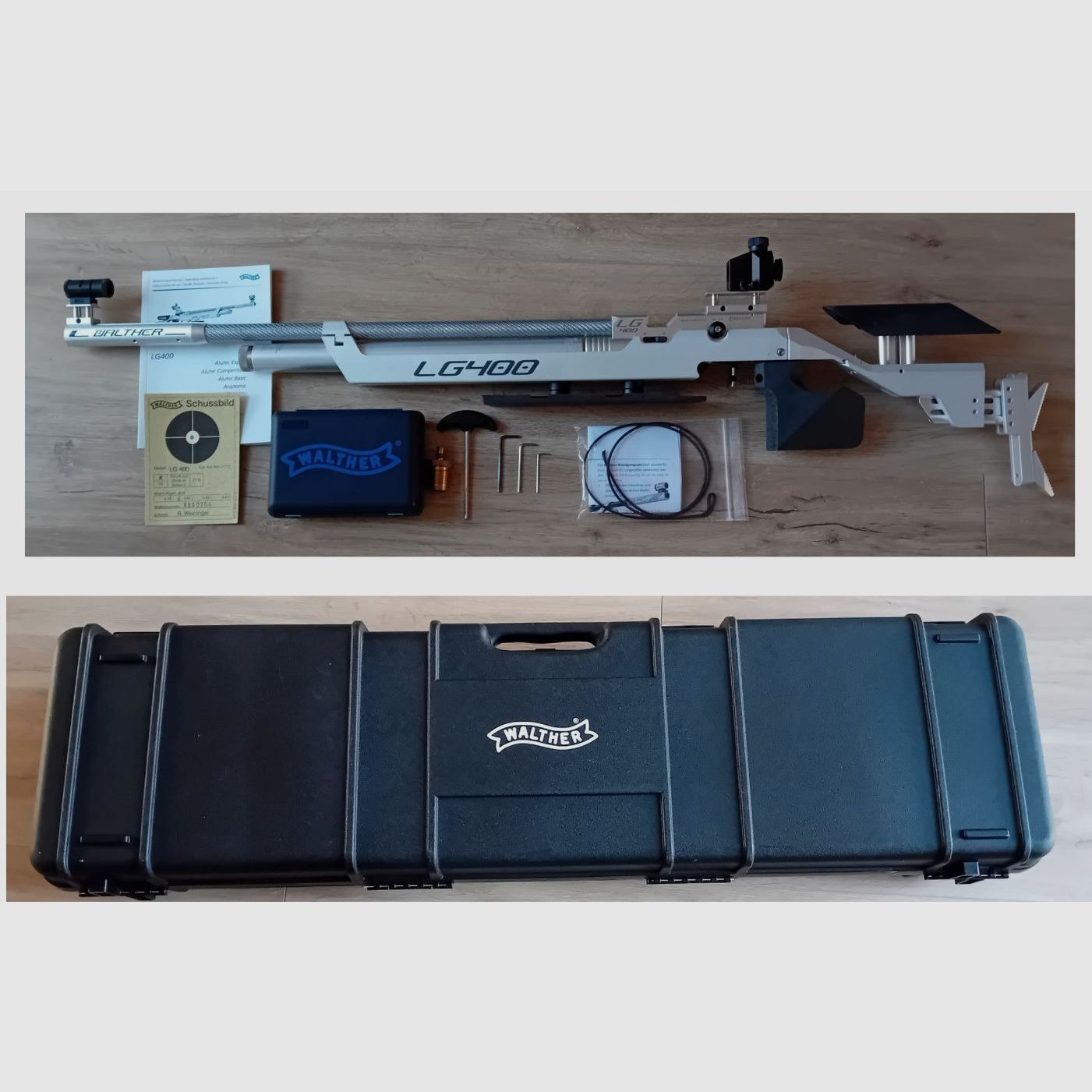 Press - Luftgewehr Walther LG400 Competition Rechts - Alu - Schaft