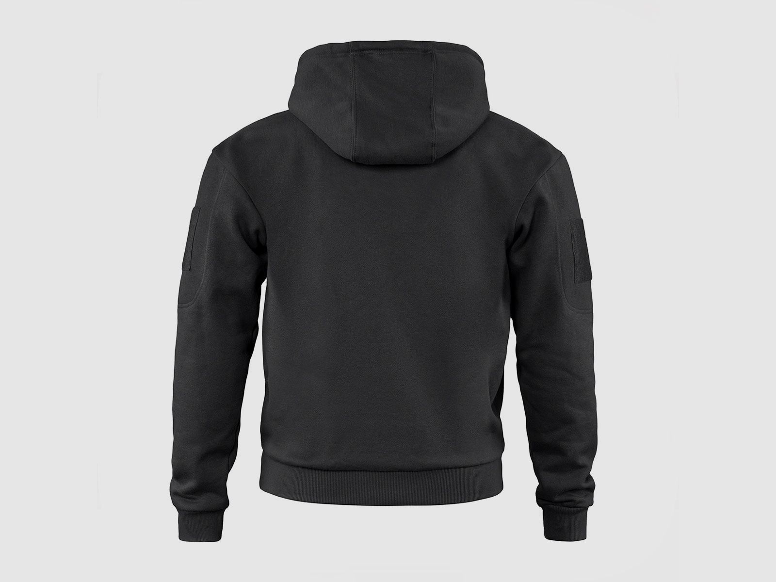 FELPA – MIL-TEC – TACTICAL HOODIE Schwarz, Bild 2 von 6