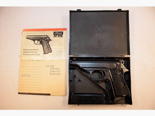 Walther Model PP w kalibrze 7,65 Browning.