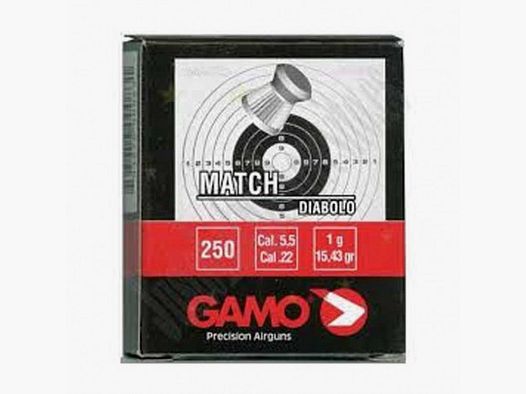 Gamo Match Diabolos Karton 250 Stk. Kal. 5,5