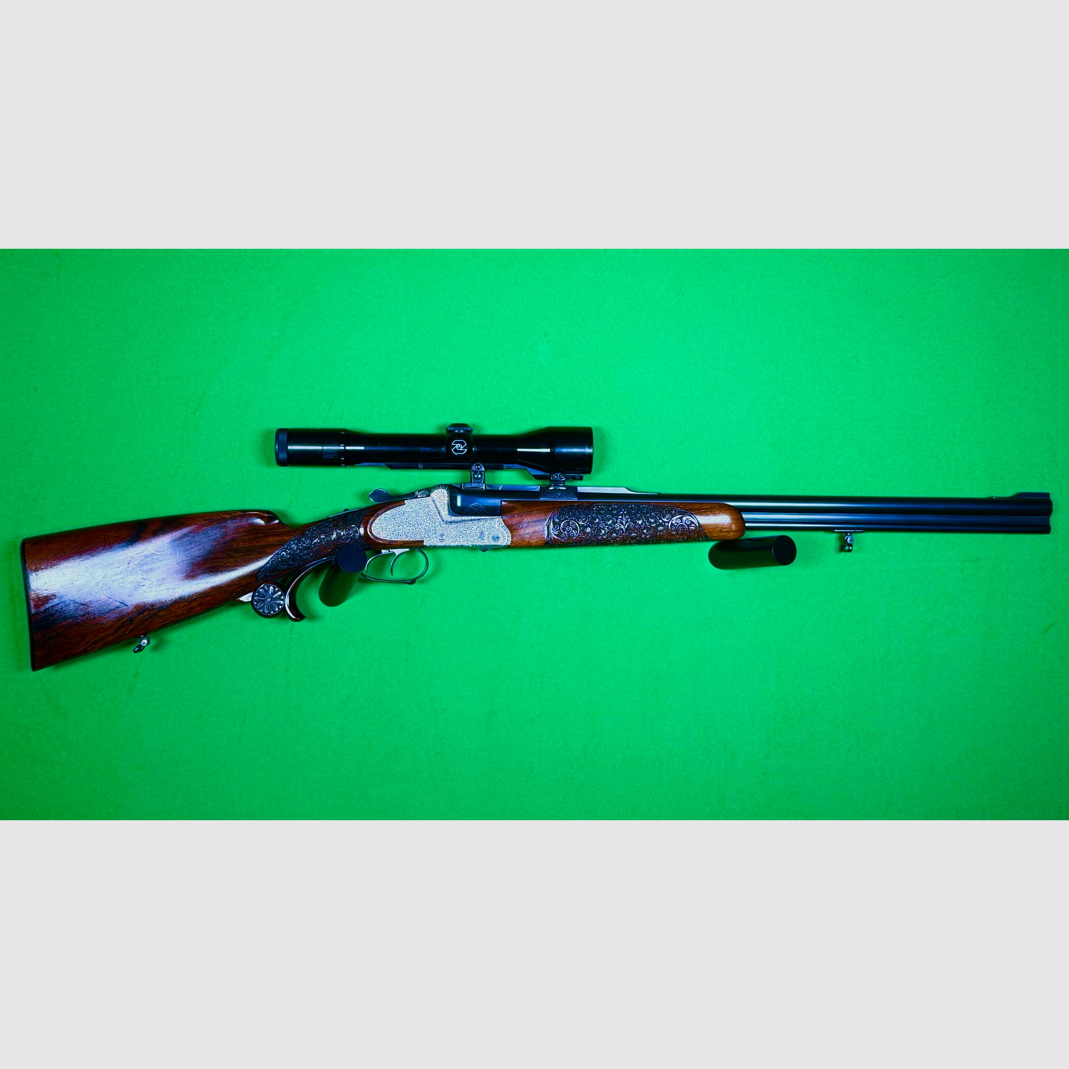 Exklusives Einzelstück Bockbüchsflinte 6,5x57R & 16/70    1 von 1 !