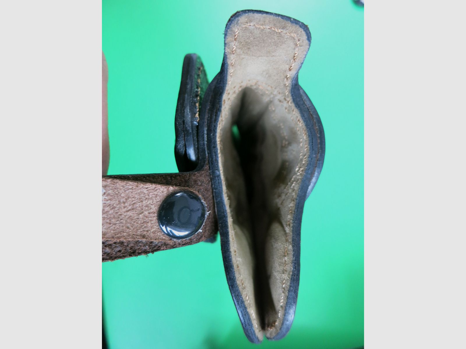 The best! Heerlein exclusive belt holster, .357 Magnum, 4", e.g. for Korth "Profi