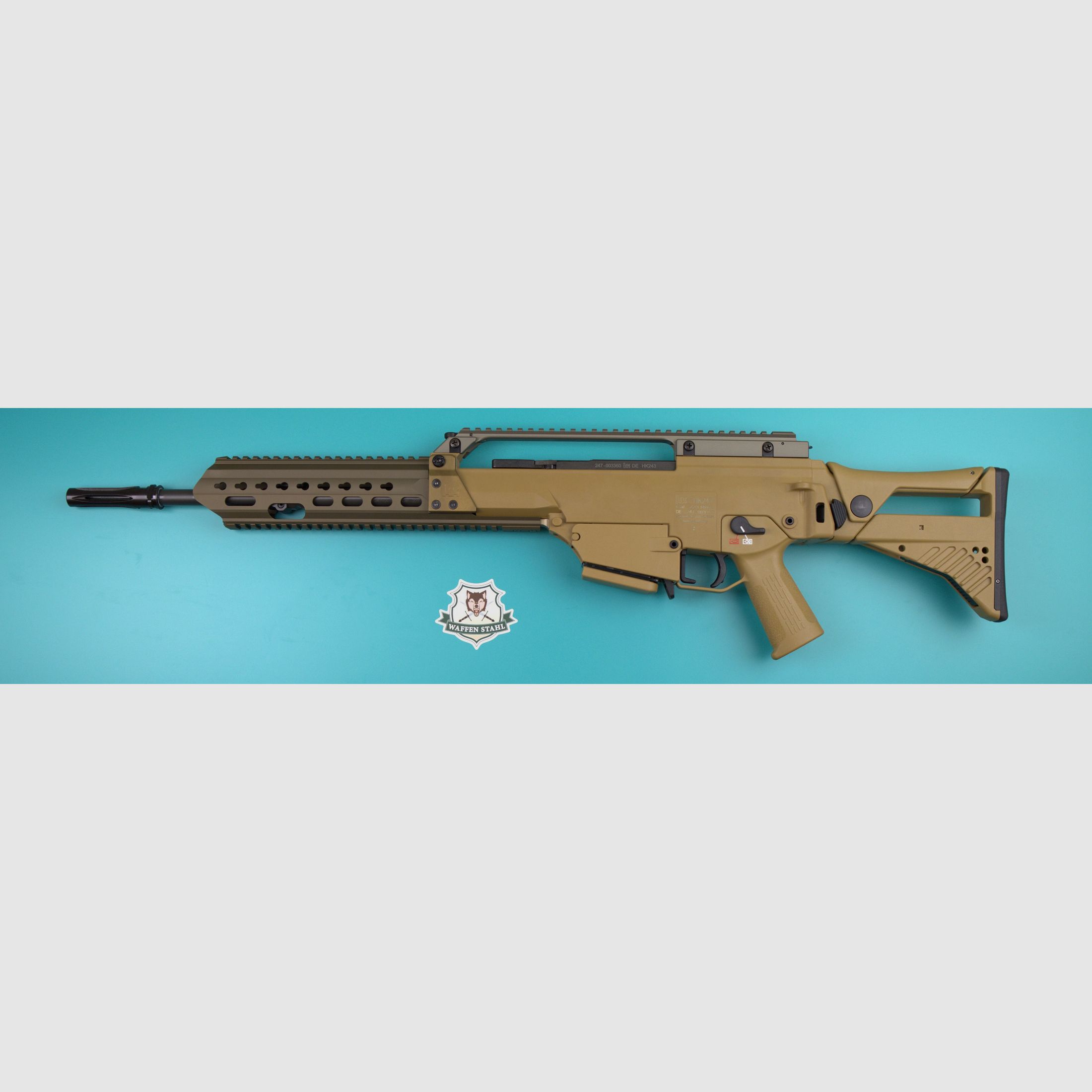 HK243 S TAR Sand color 16.5", .223Rem ◆ available immediately ◆, image 2 of 8