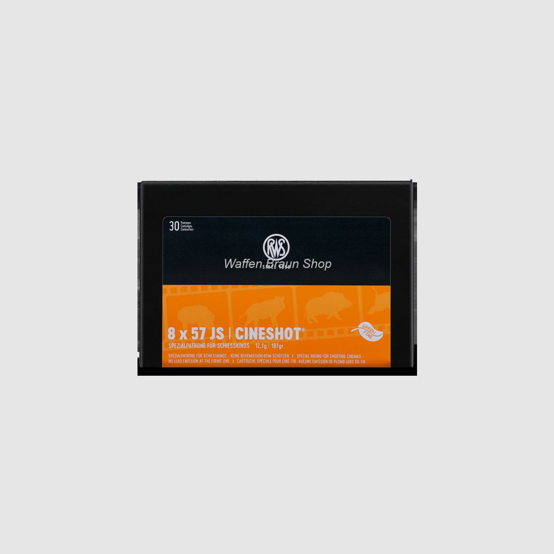 CINESHOT RWS 8X57 JS 12.1G 30PC