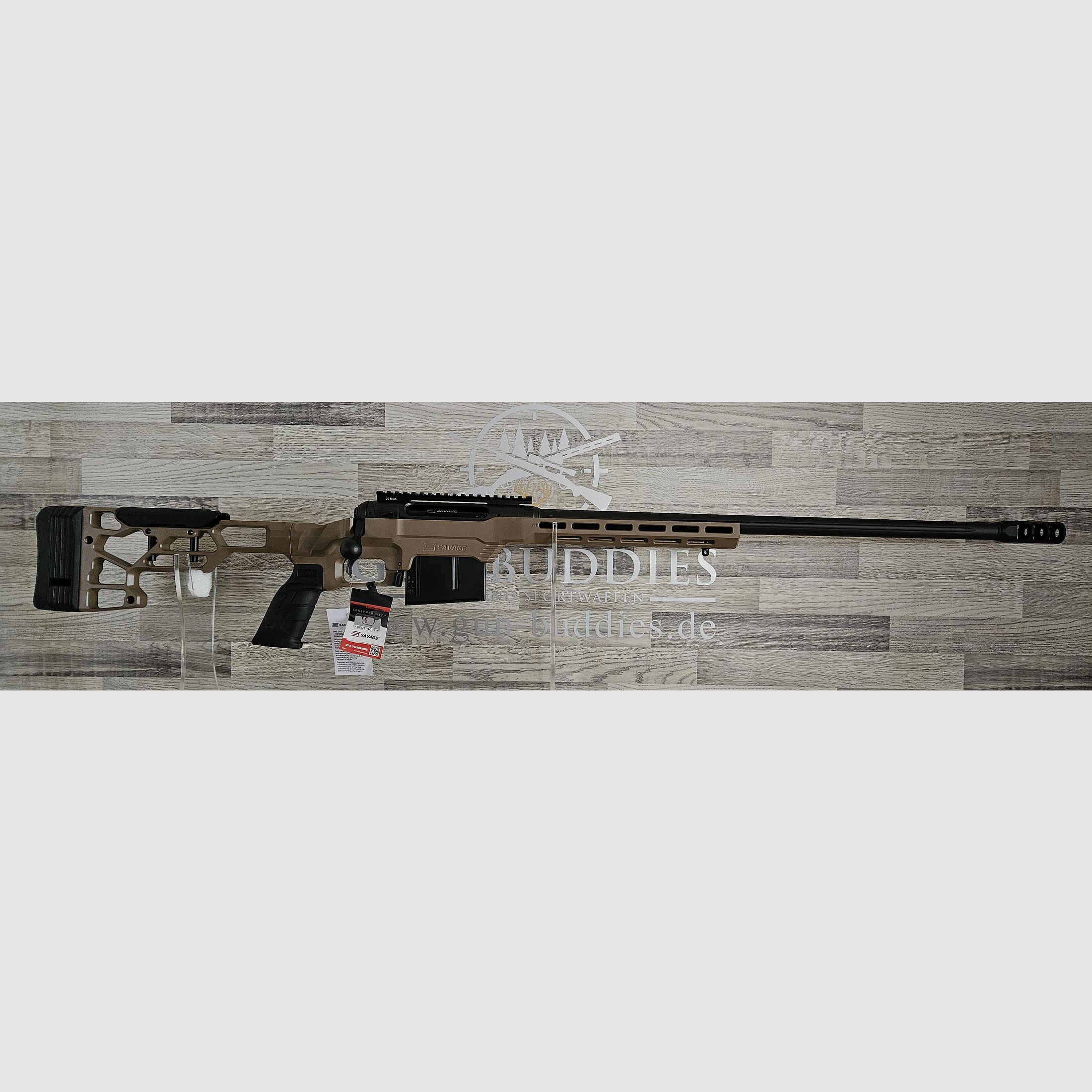 Savage 110 Precision Cal. .338LapuaMagnum 61cm / 24" canna Match 5-R - Nuovo dal commercio specializzato