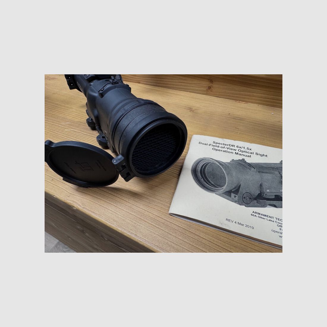 Elcan Specter DR 1,5x/6x Zielfernrohr mit Absehen für kal. 5.56 NATO