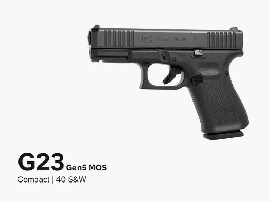 GLOCK Pistole Mod. 23 Gen5 MOS FS .40S&W