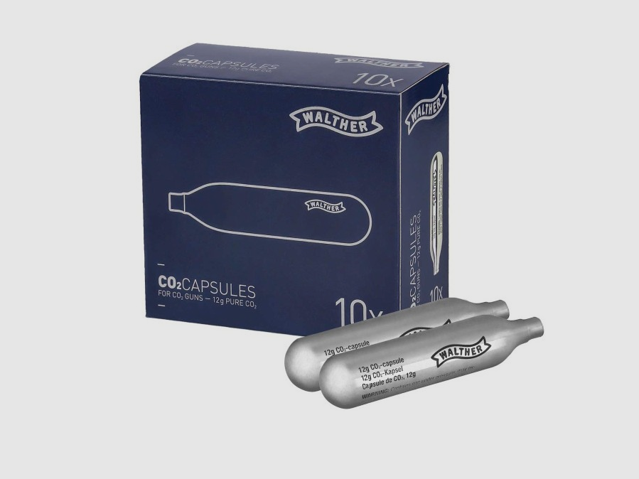 Umarex Walther CO2 Capsules 12gr (Pack of 10)